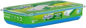 Swiffer Products Wet Refill System, Cloth, 12/Box - Sold As 1 Box - Premoistened cloths for 10" Sweeper. - Safe for use on linoleum, vinyl, ceramic and finished wood floors. -